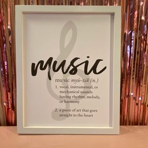 14x18 Music Wall Decor